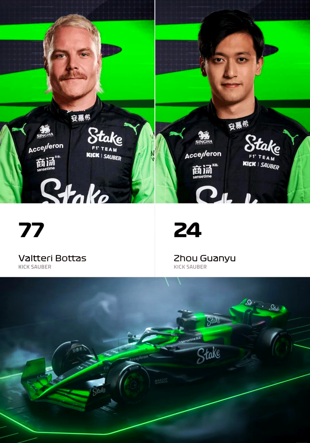 索伯车队险胜雷诺车队,诺里斯统治全场 索伯车队险胜雷诺车队,诺里斯统治全场